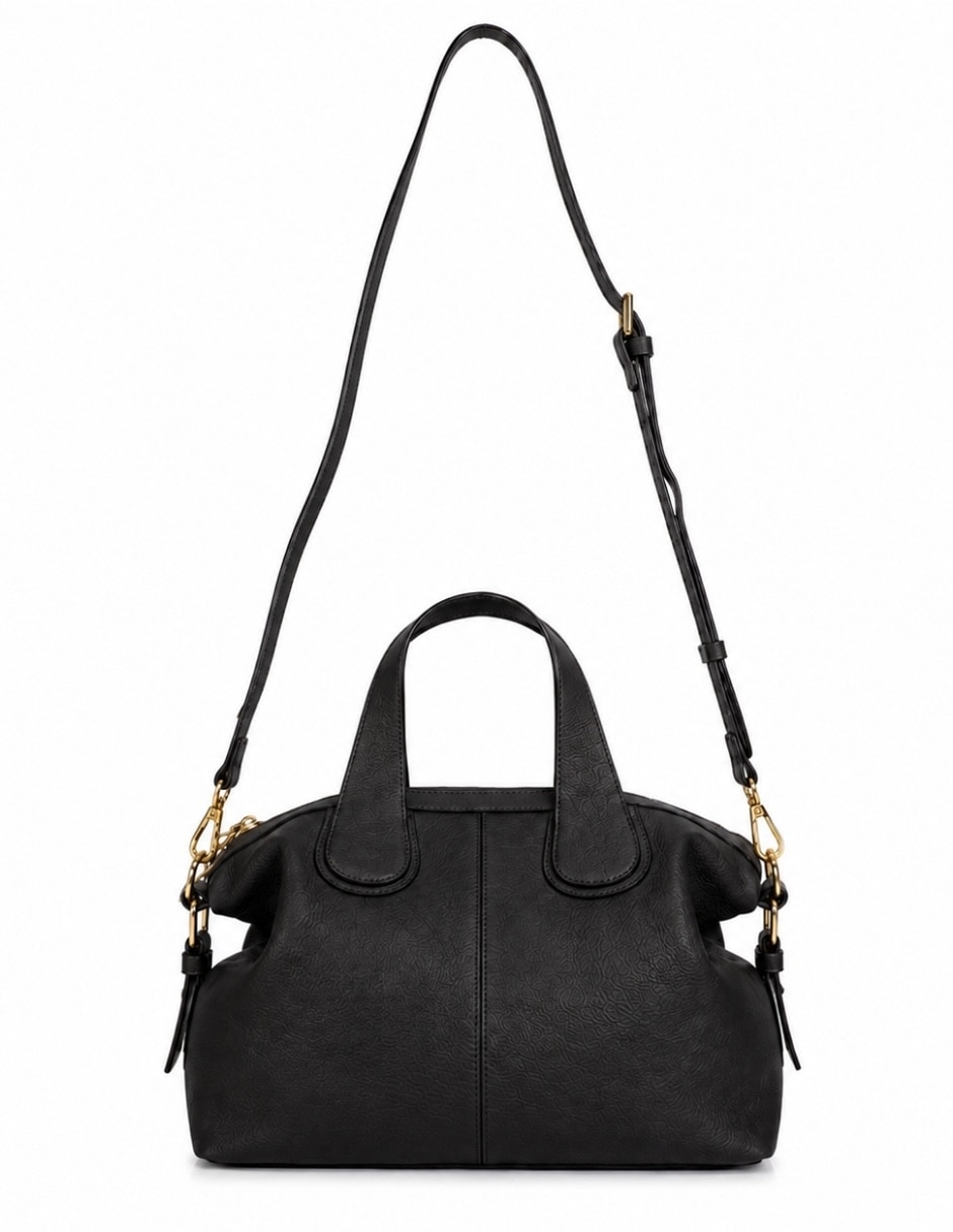 Bolsa satchel nómada de piel para mujer 2
