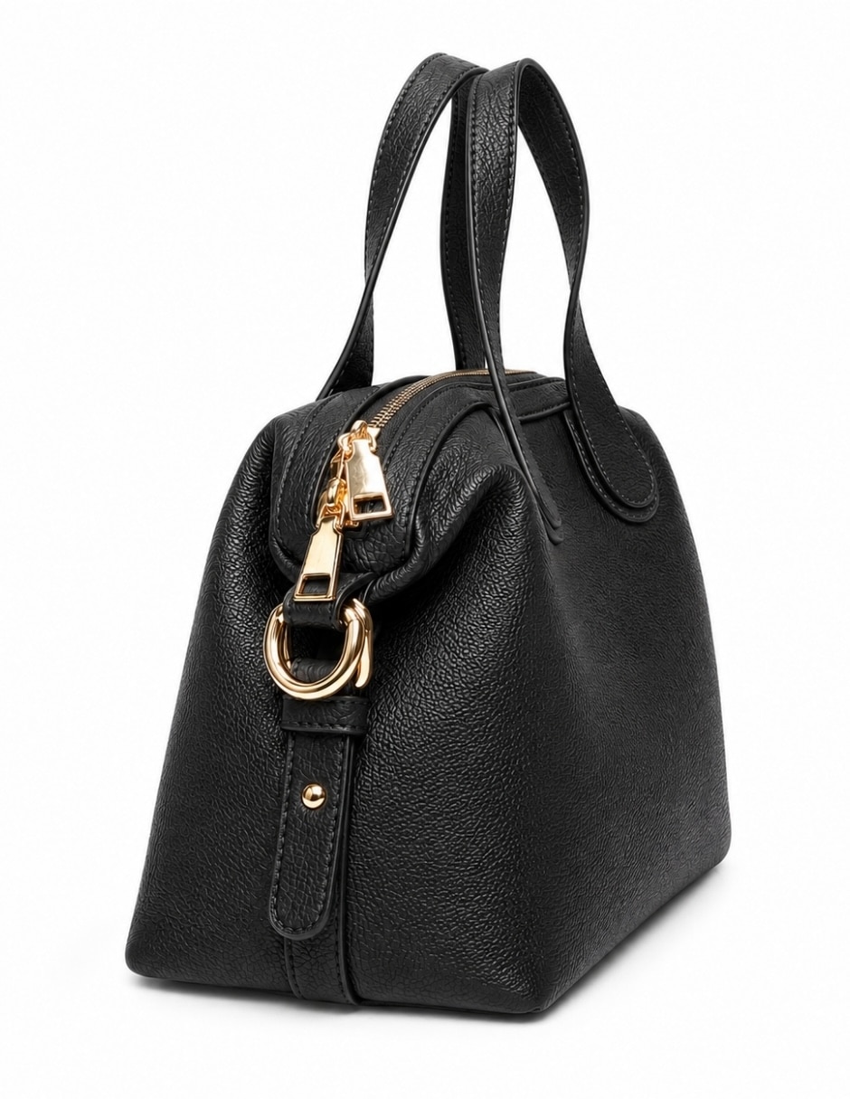 Bolsa satchel nómada de piel para mujer 3