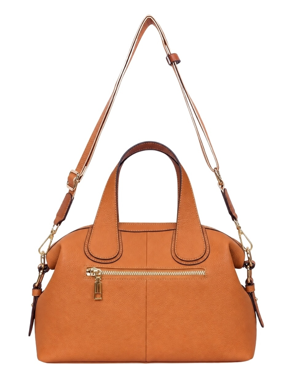 Bolsa satchel nómada de piel para mujer Bolsa satchel nómada de piel para mujer