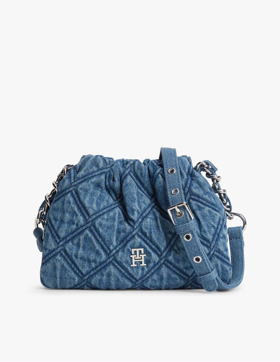 Bolsa bandolera de algodón para mujer