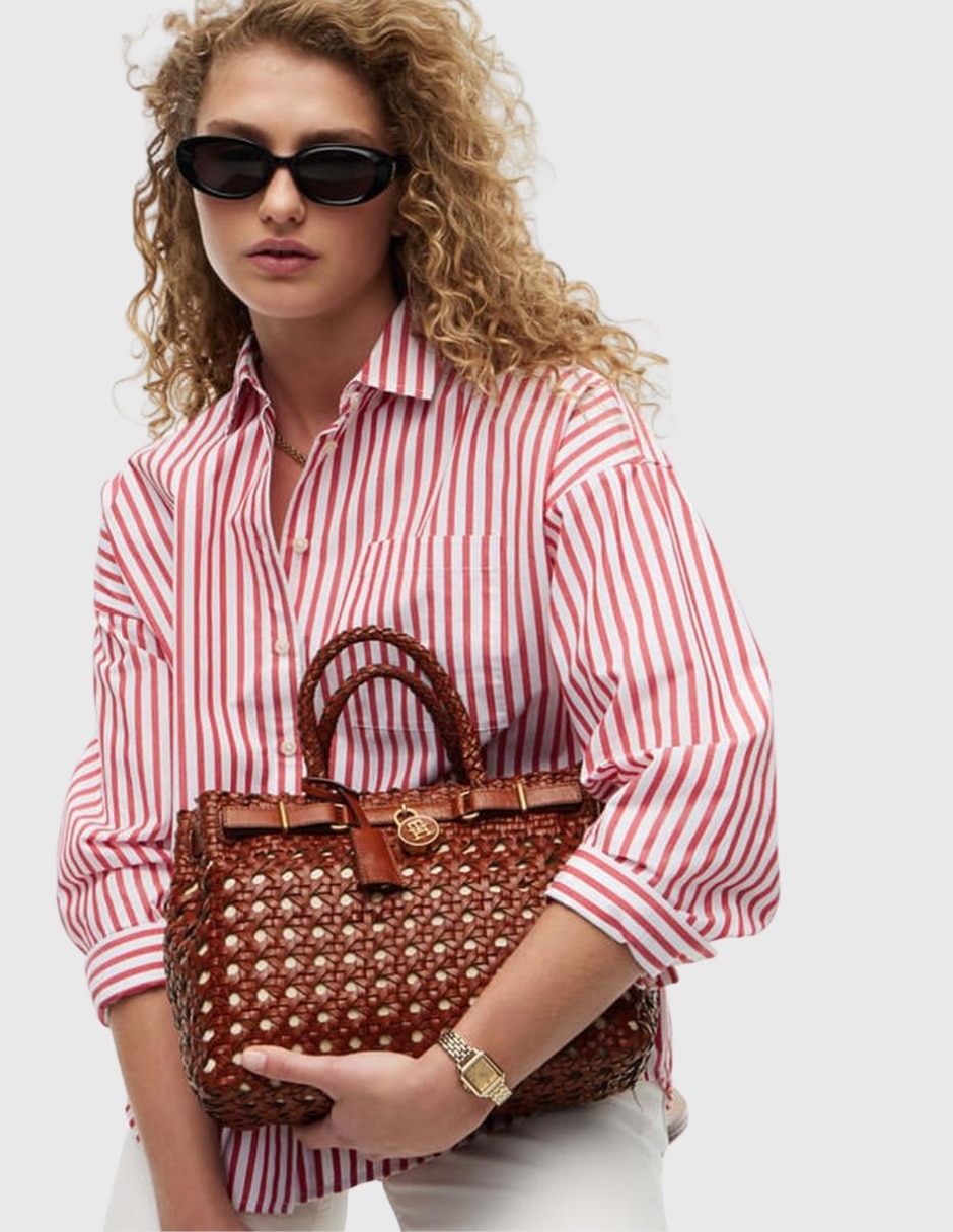 Bolsa tote de piel para mujer 4