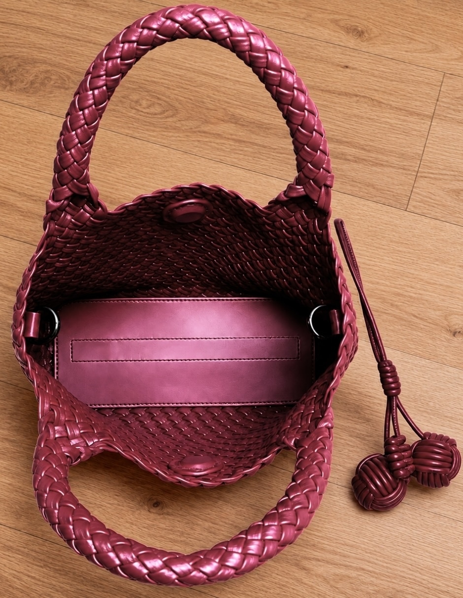 Bolsa crossbody trenza para mujer 7