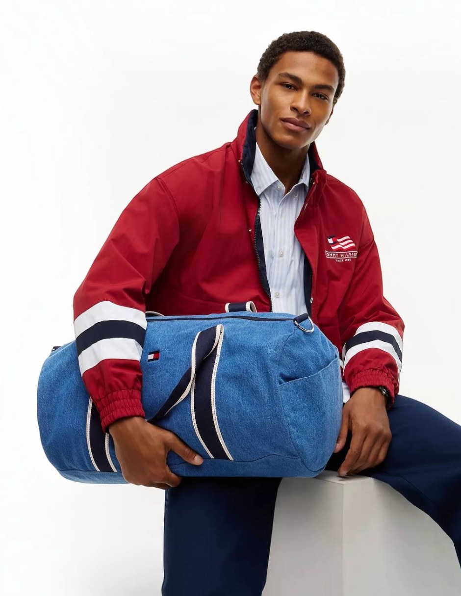 Bolso de viaje flag stripe 6