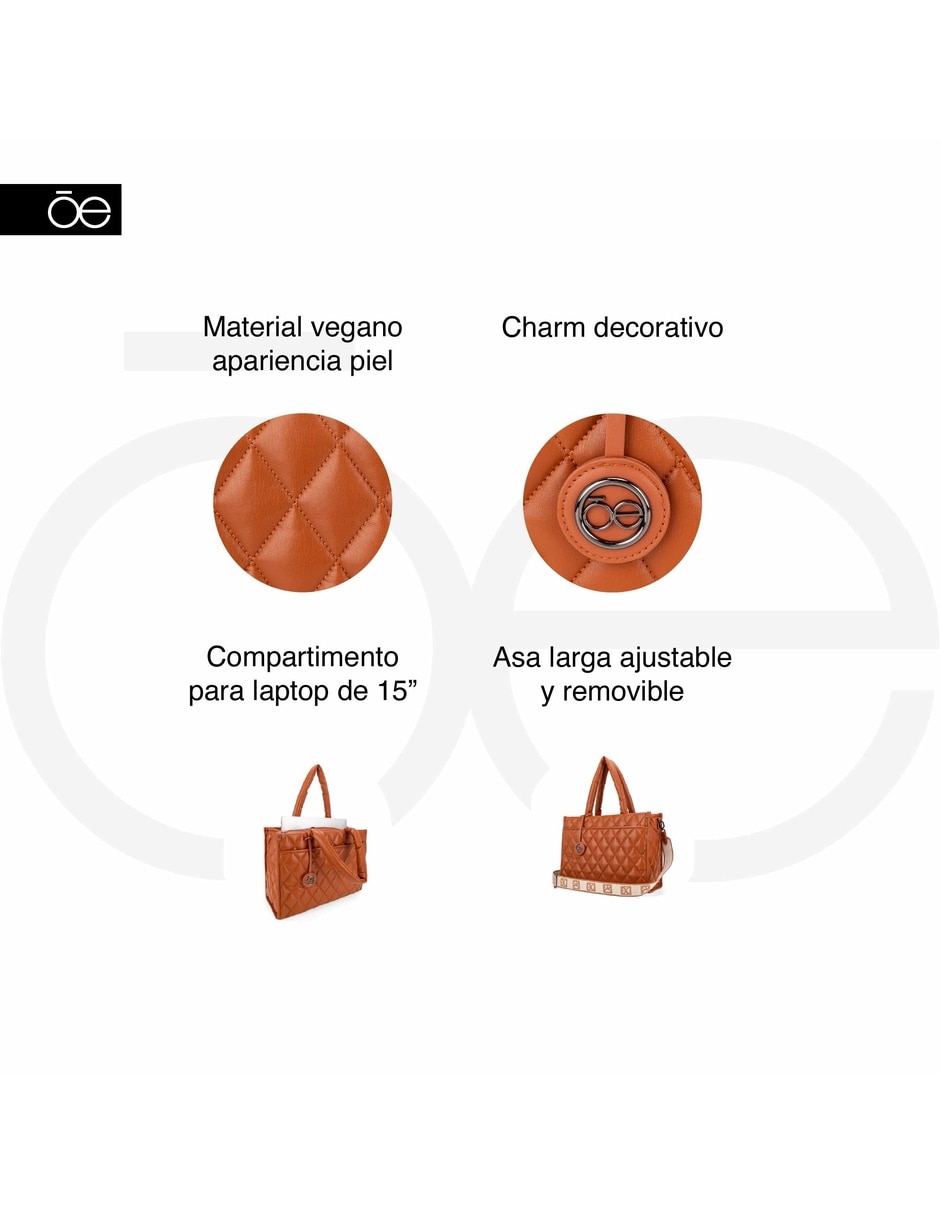Bolsa neceser edenia de piel para mujer 10