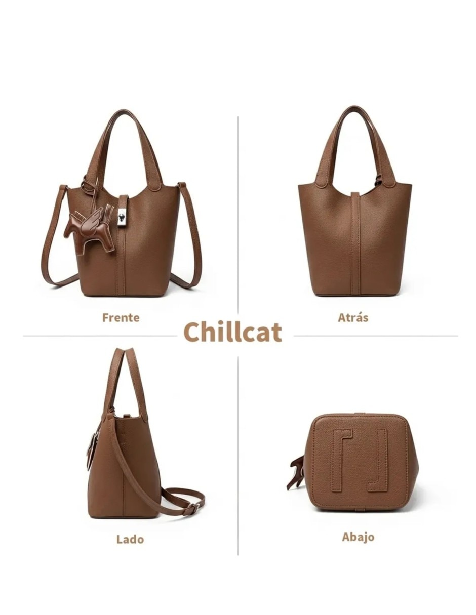 Bolsa Crossbody Friends de piel para mujer 2