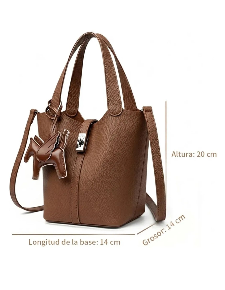 Bolsa Crossbody Friends de piel para mujer 5