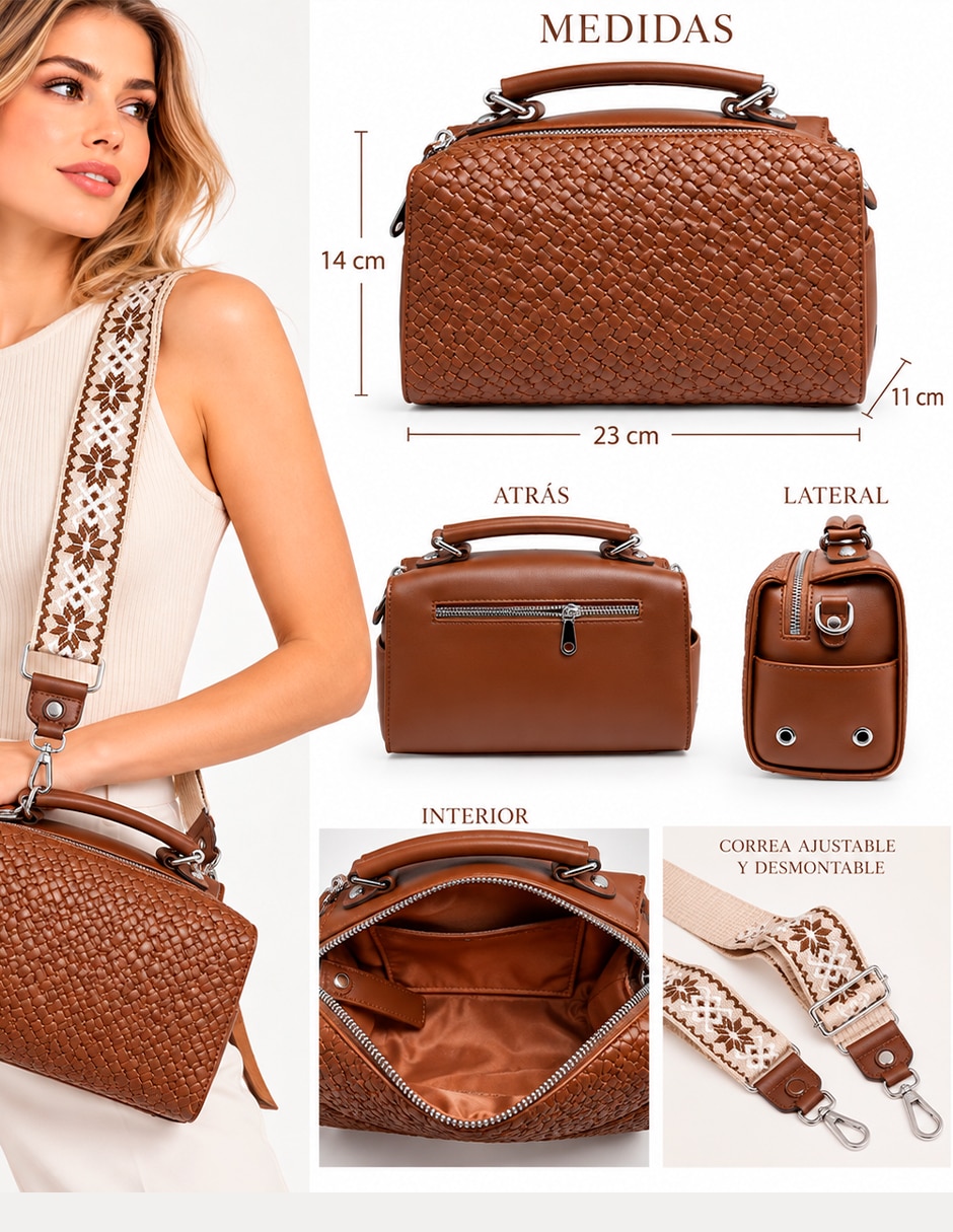 Set/Bolsa Crossbody No aplica de Sintético para (si aplica) Mujer 5