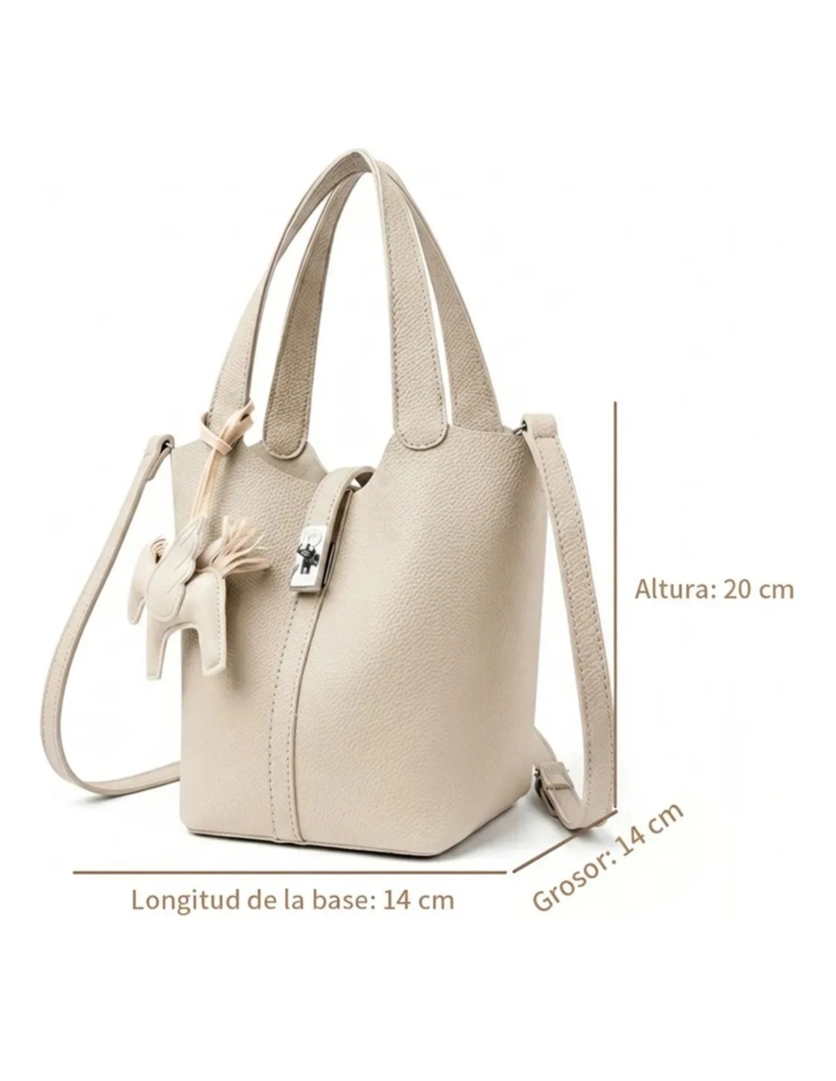 Bolsa Bandolera Friends de Algodón para mujer 5