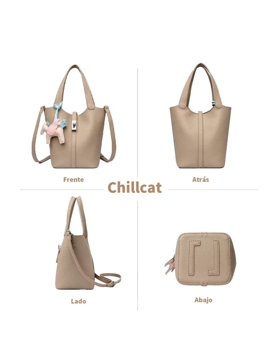 Set/Bolsa Bandolera Friends de Piel para (si aplica) Mujer 2