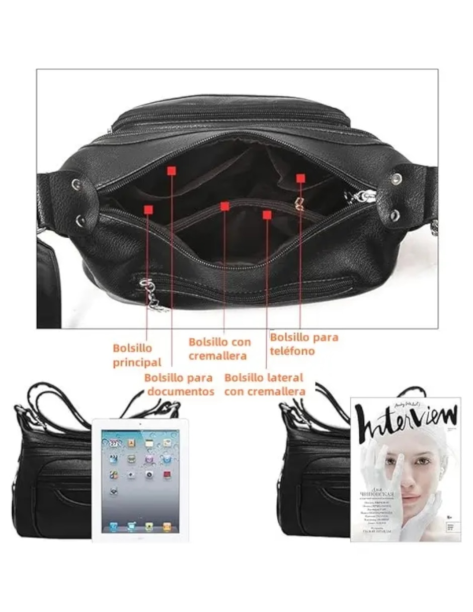 Bolsa bandolera para mujer