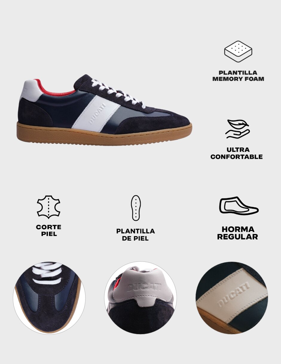 Tenis de piel(si aplica) SIN FAMILIA NI COLECCIÓN para hombre 10
