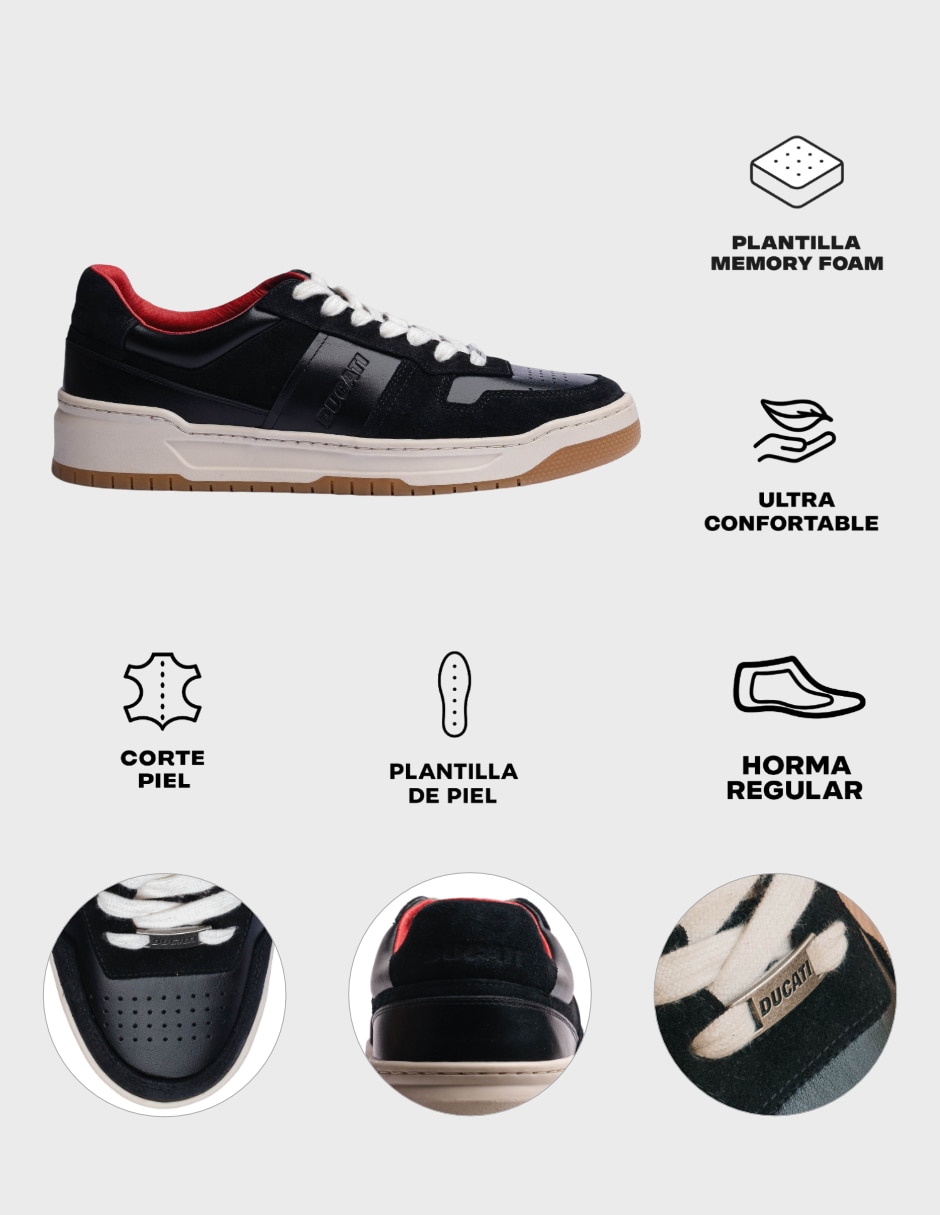 Tenis de piel(si aplica) SIN FAMILIA NI COLECCION para hombre 10
