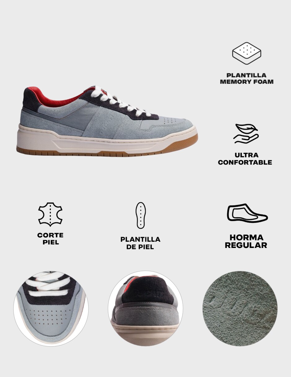 Tenis de piel(si aplica) SIN FAMILIA NI COLECCION para hombre 8