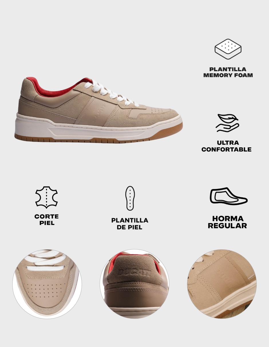 Tenis de piel(si aplica) SIN FAMILIA NI COLECCION para hombre 10