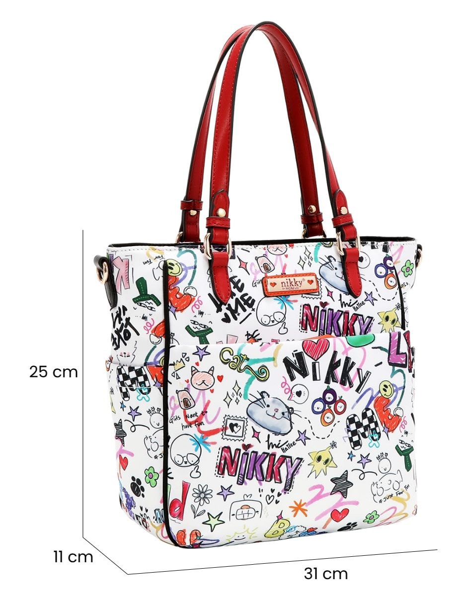 Set/Bolsa Tote JUST FOR FUN No aplica de Nylon y poliéster para (si aplica) Mujer 8