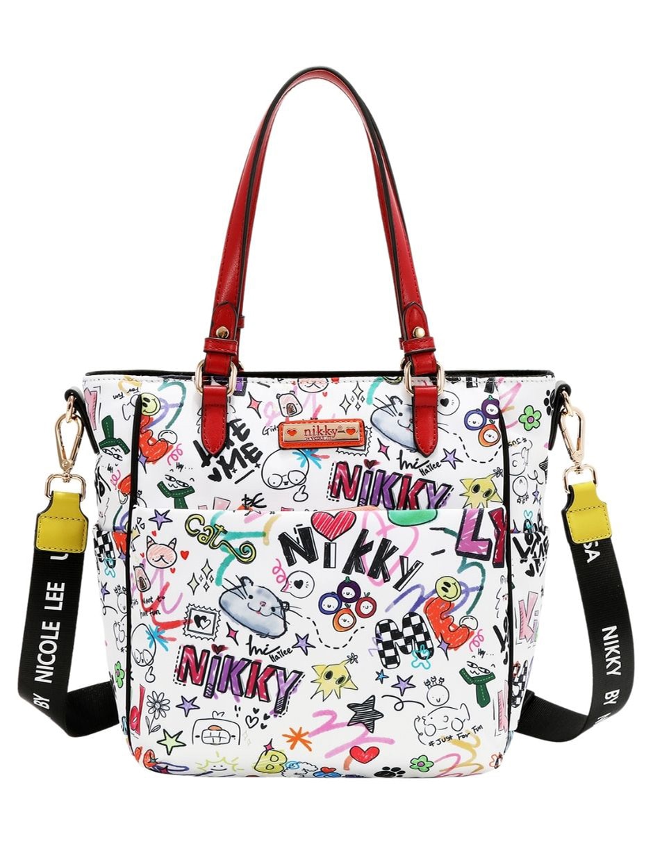 Set/Bolsa Tote JUST FOR FUN No aplica de Nylon y poliéster para (si aplica) Mujer 7