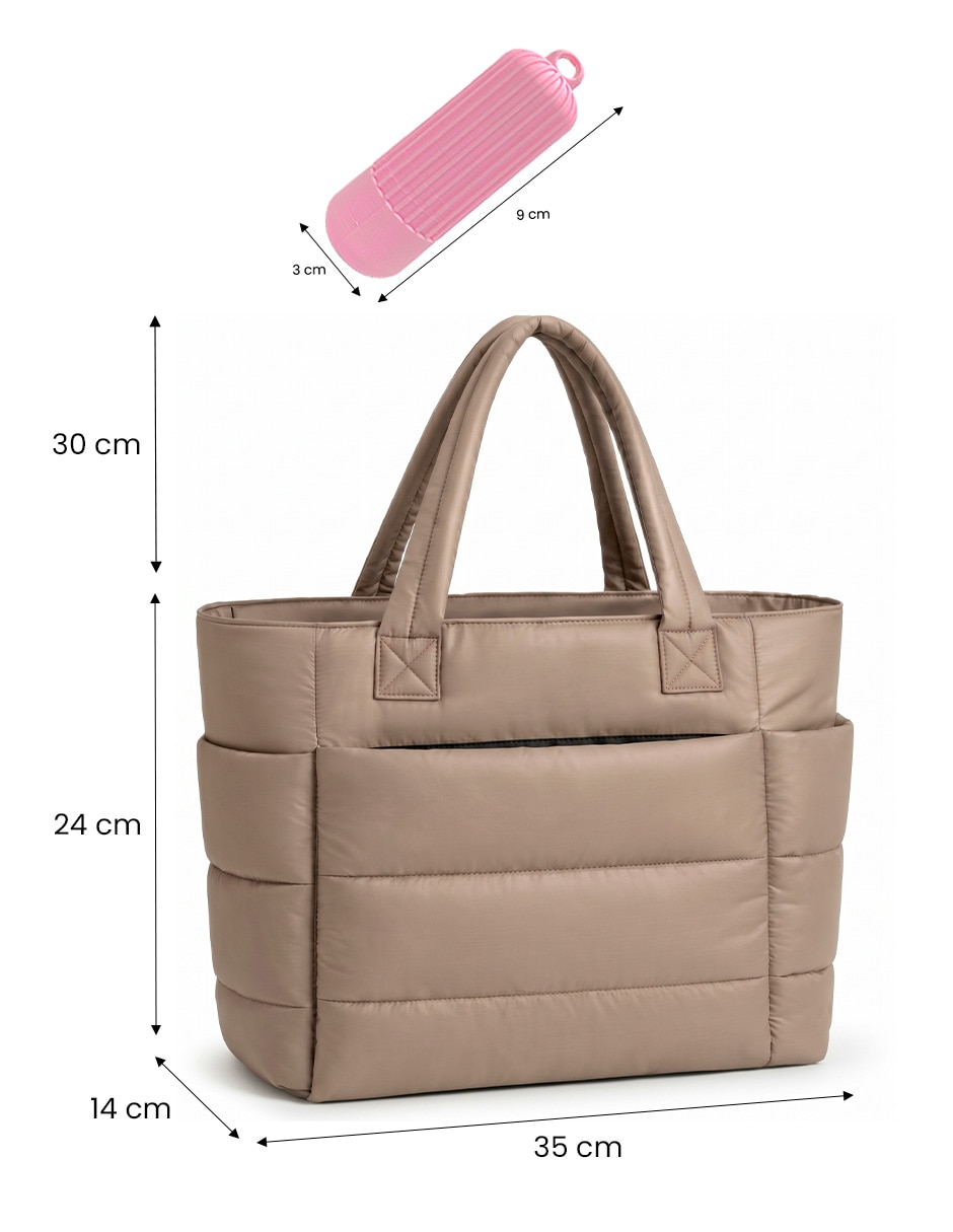 Set/Bolsa Tote No aplica de Nylon para (si aplica) Mujer 8