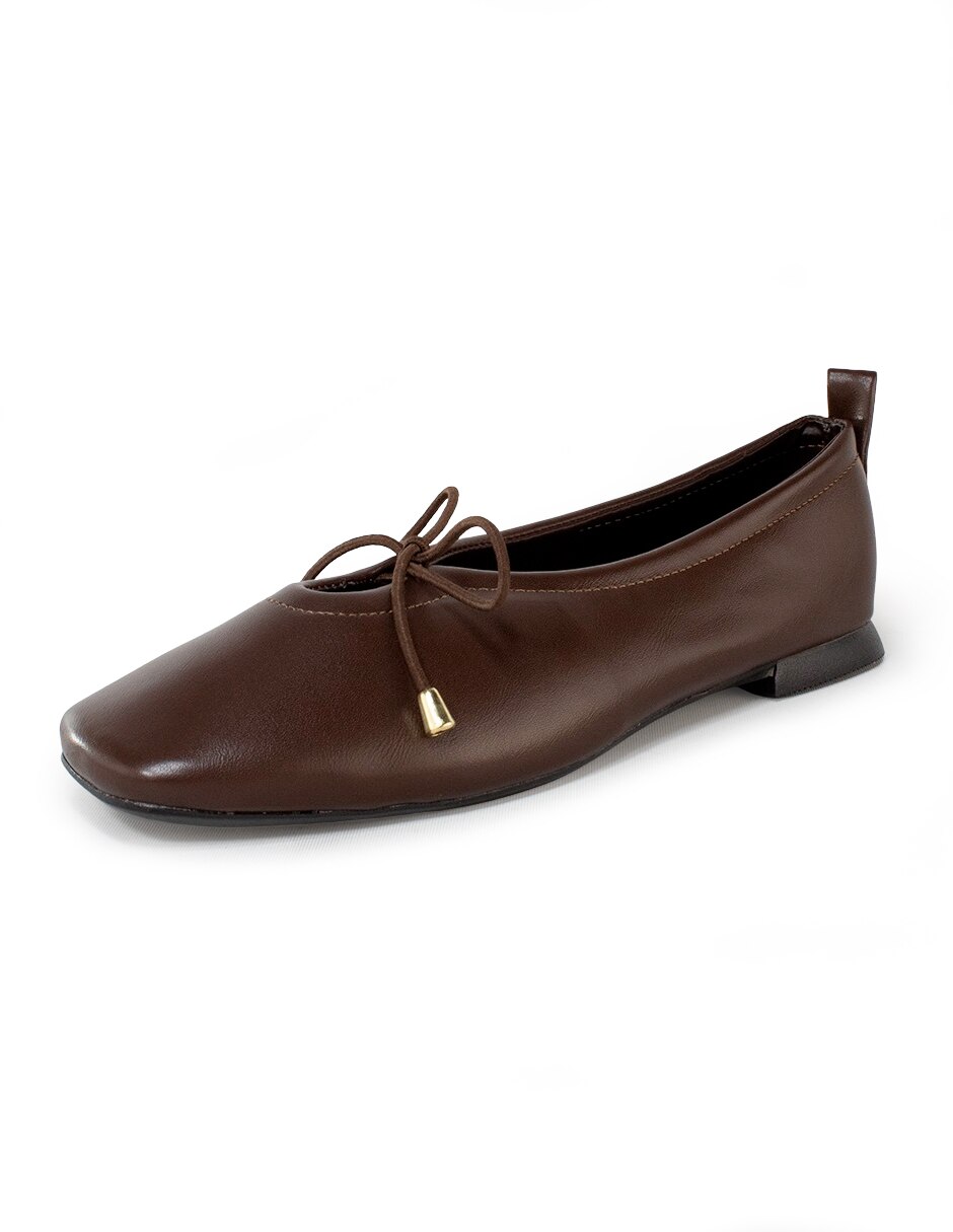 Balerina FLATS de Piel sintética para mujer 3