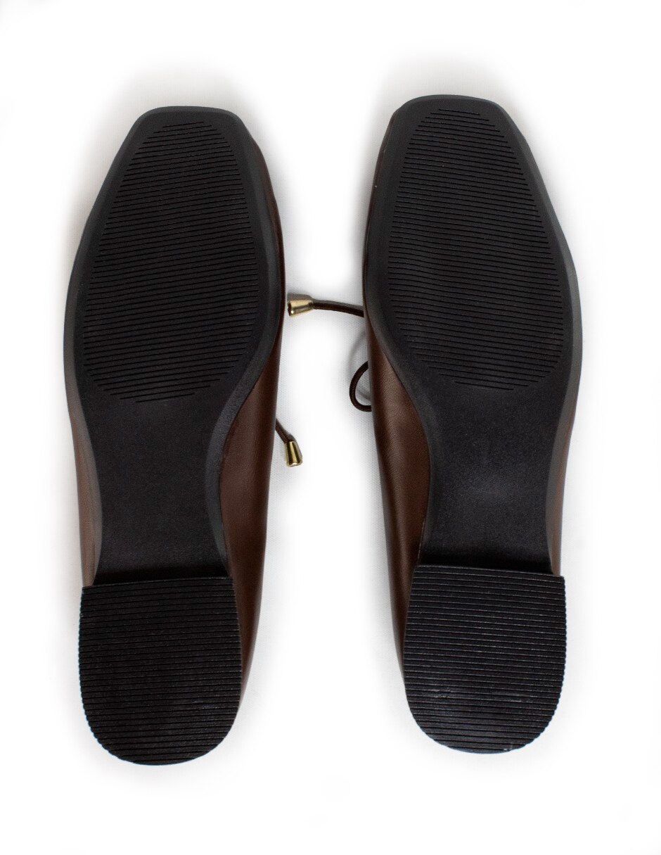 Balerina FLATS de Piel sintética para mujer 5