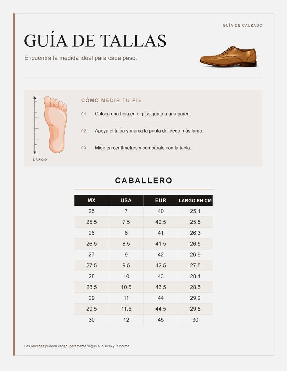 Zapato Derby para hombre 6