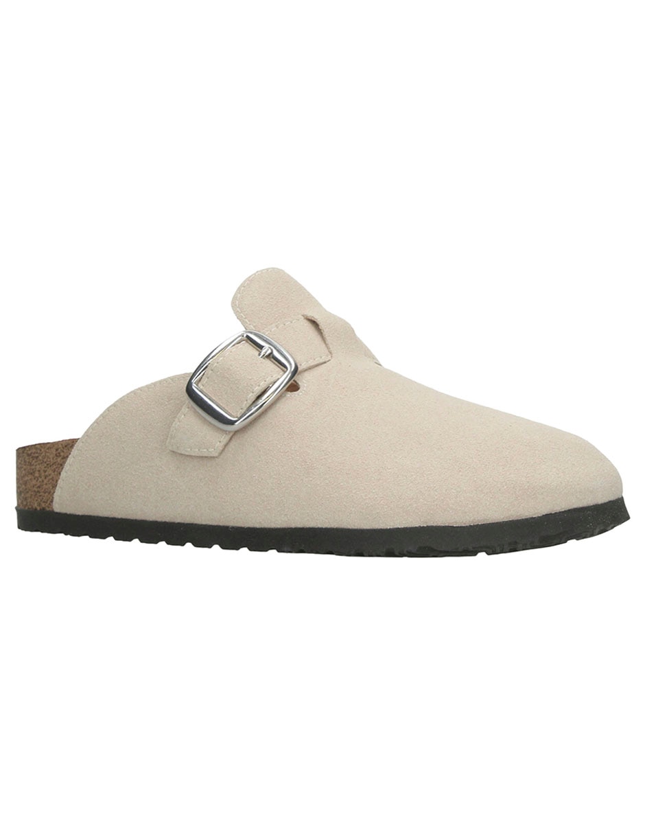 Zueco de Gamuza para mujer 4