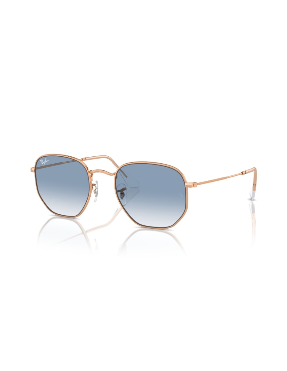 Lentes de sol hexagonal unisex