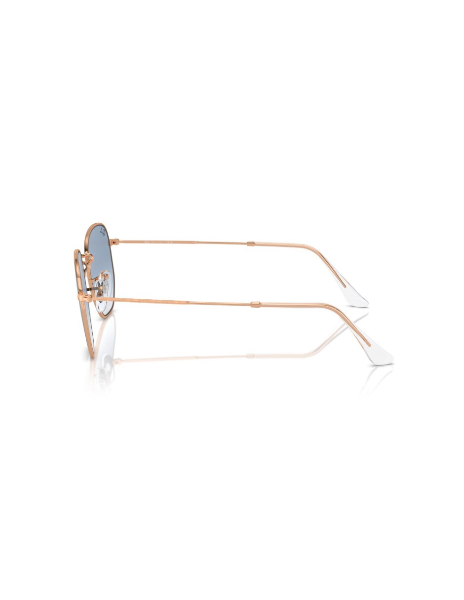 Lentes de sol hexagonal unisex