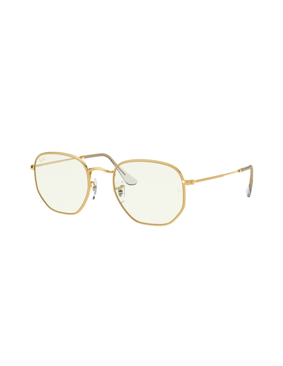 Lentes de sol hexagonal unisex