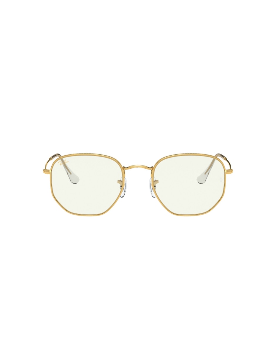Lentes de sol hexagonal unisex