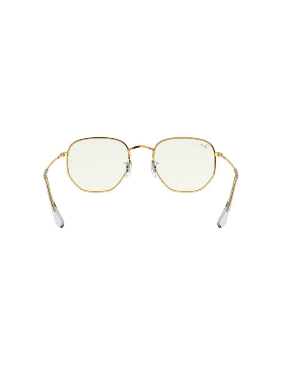 Lentes de sol hexagonal unisex