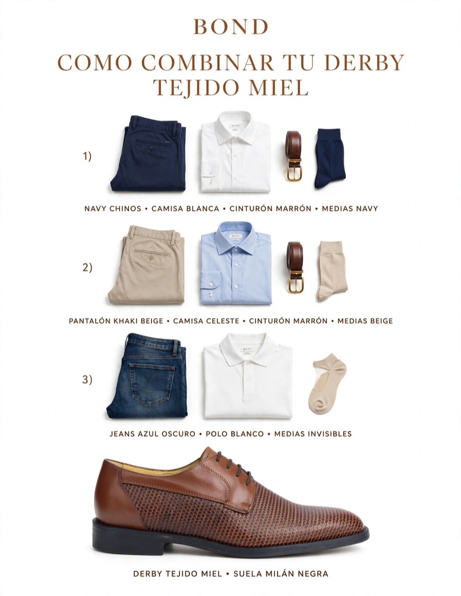 Zapato derby para hombre 6