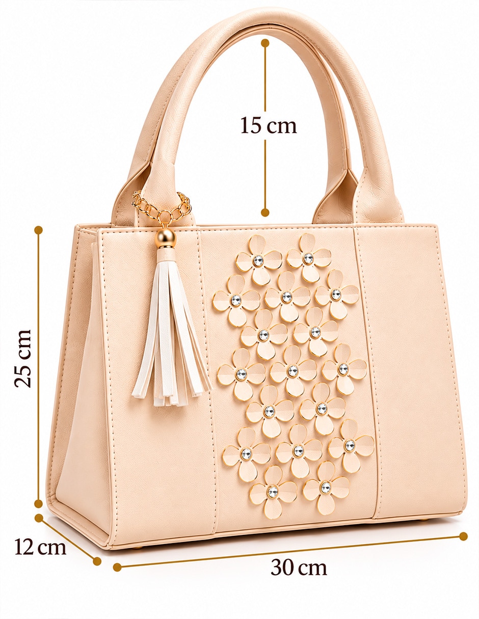 Bolsa tote flor para mujer 3
