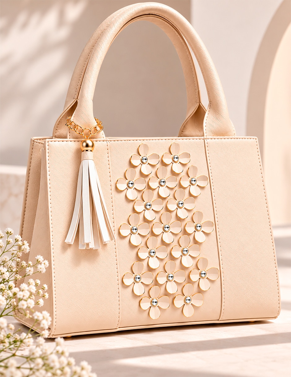 Bolsa tote flor para mujer 6