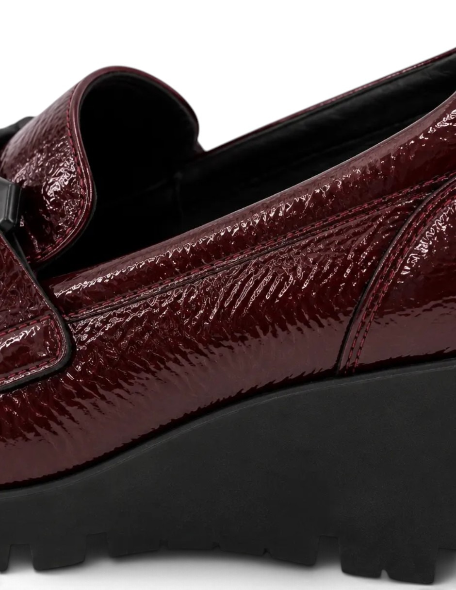 Mocasín fiorella 23 de piel para mujer 2
