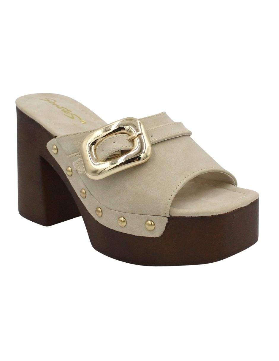Sandalia senties primavera-verano para mujer