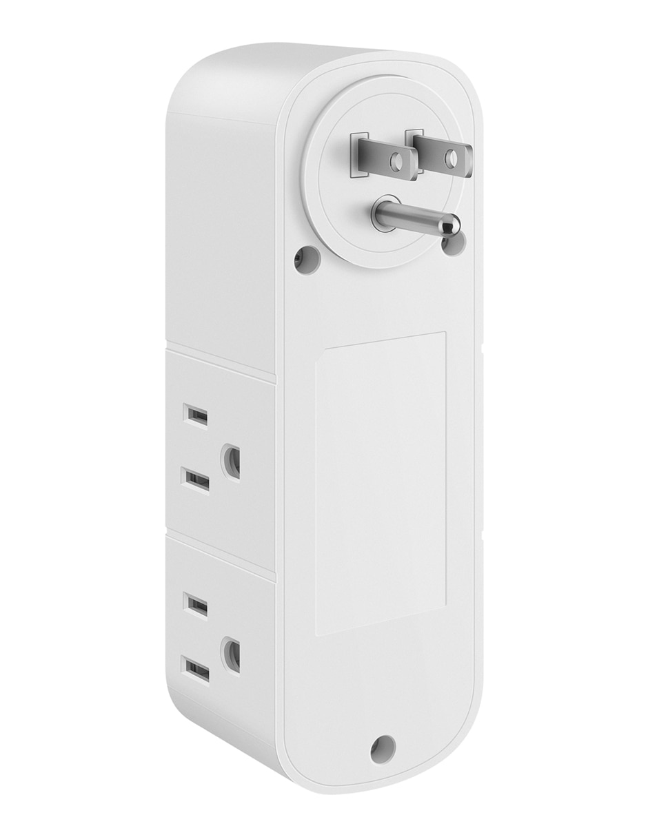 Multicontacto 905-176 de 6 contactos 2 puertos USB y 1 puerto USB C 4