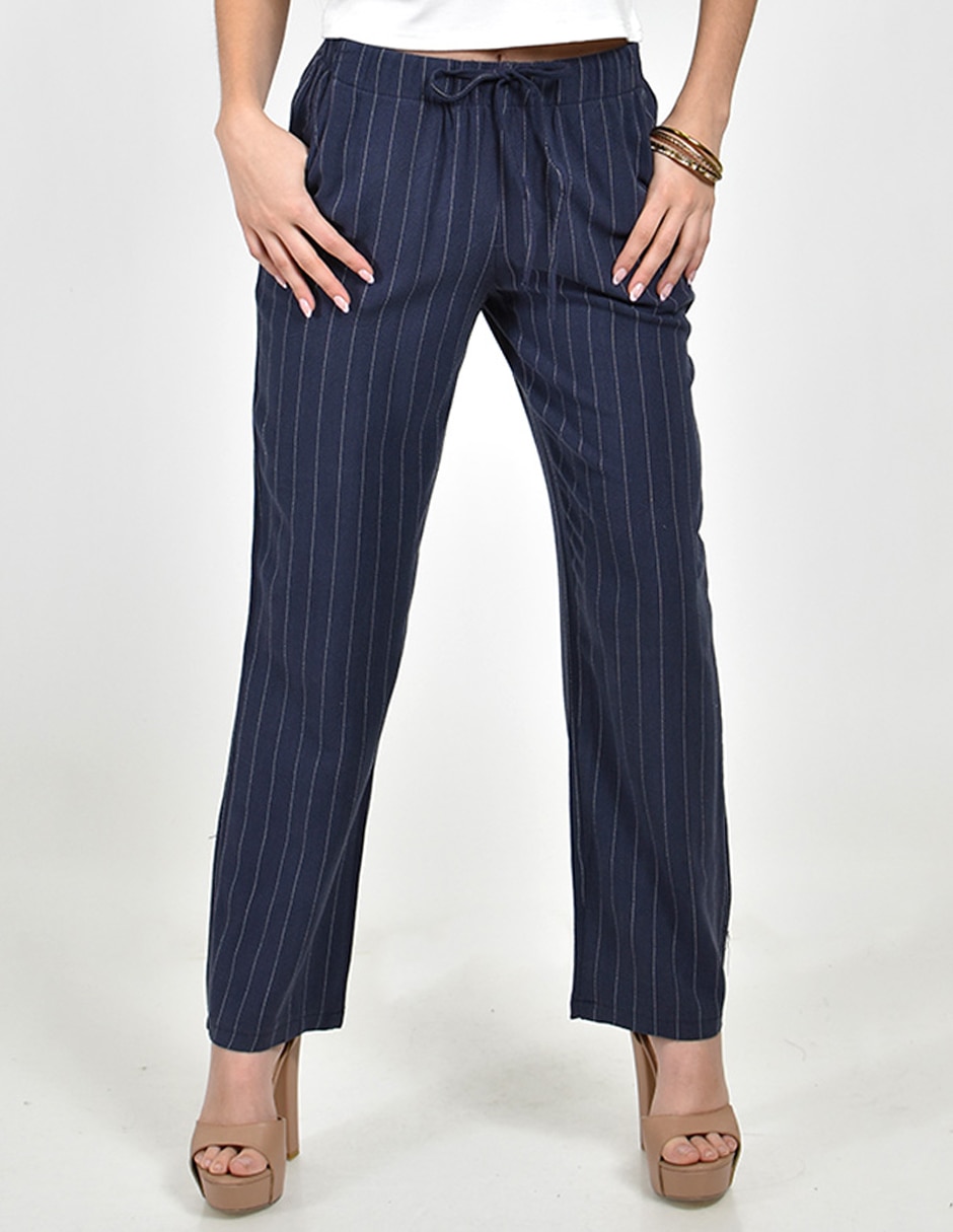 Pantalón regular recto para mujer