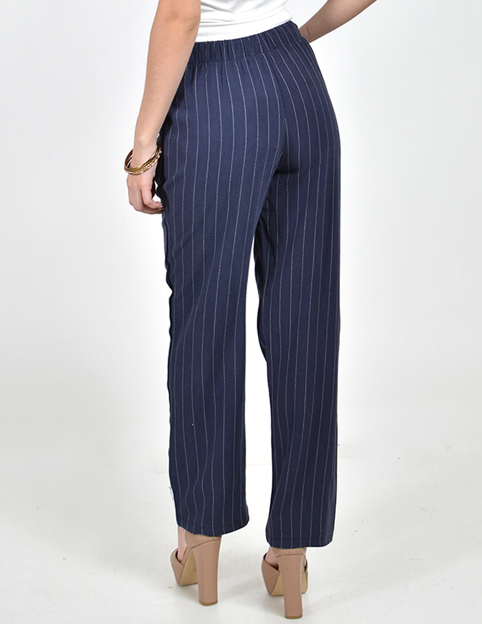 Pantalón regular recto para mujer 4