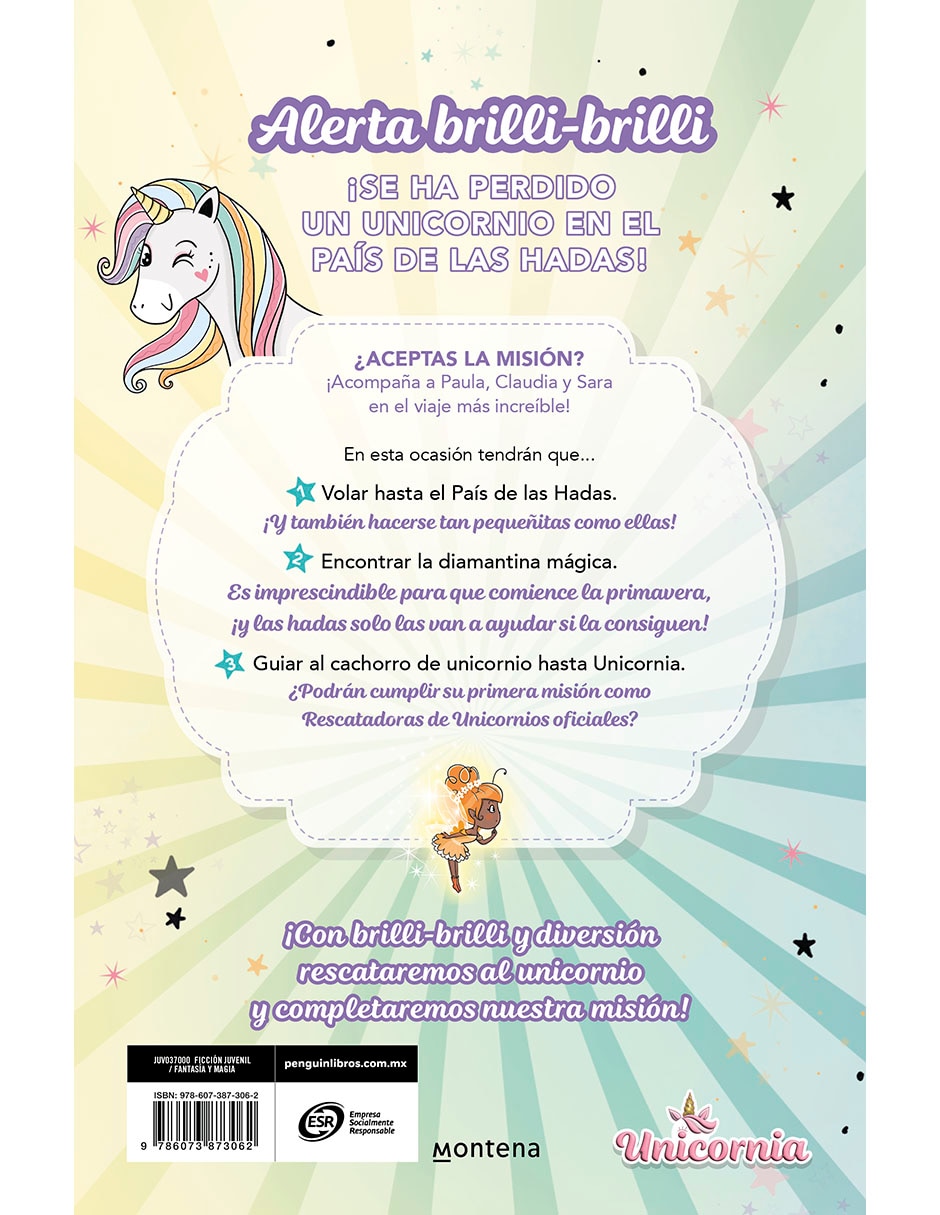 Libro Rescatadoras de Unicornios 2 - Viaje Al País de Las Hadas de Ana Punset